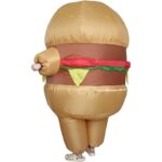 hamburger inflatable costume