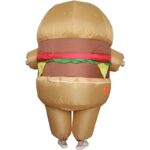 inflatable cheeseburger costume