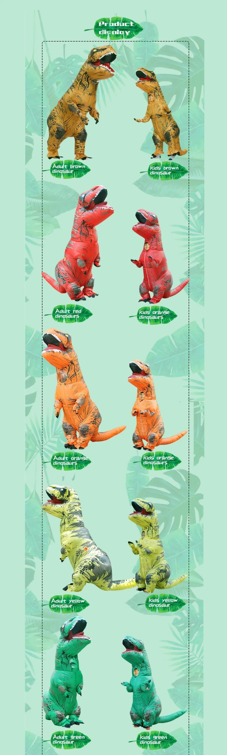 t rex costume for adults